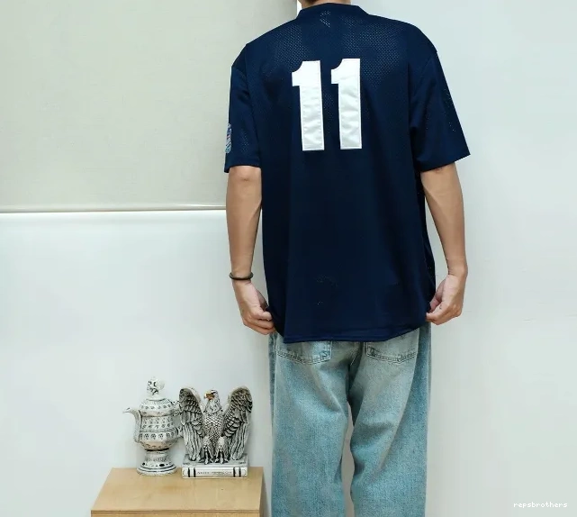 S BASEBALL ¥209 24FW HENLEY LOGO TEE 0617